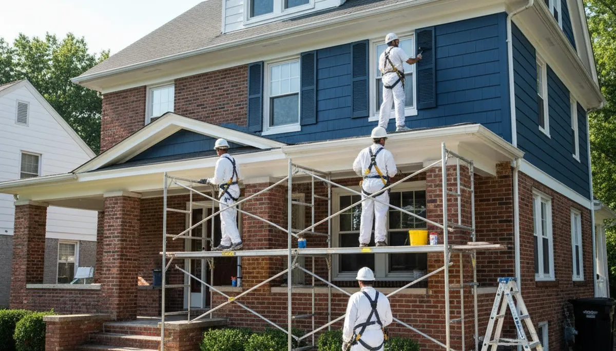 Professional house painting services in Harrisburg, PA for residential and commercial properties
