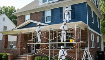 Professional house painting services in Harrisburg, PA for residential and commercial properties