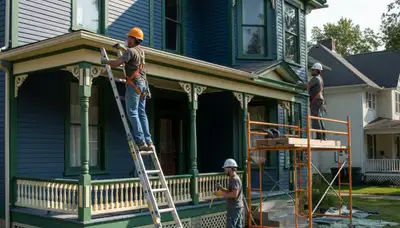 Professional Harrisburg, PA painters delivering residential and commercial painting services