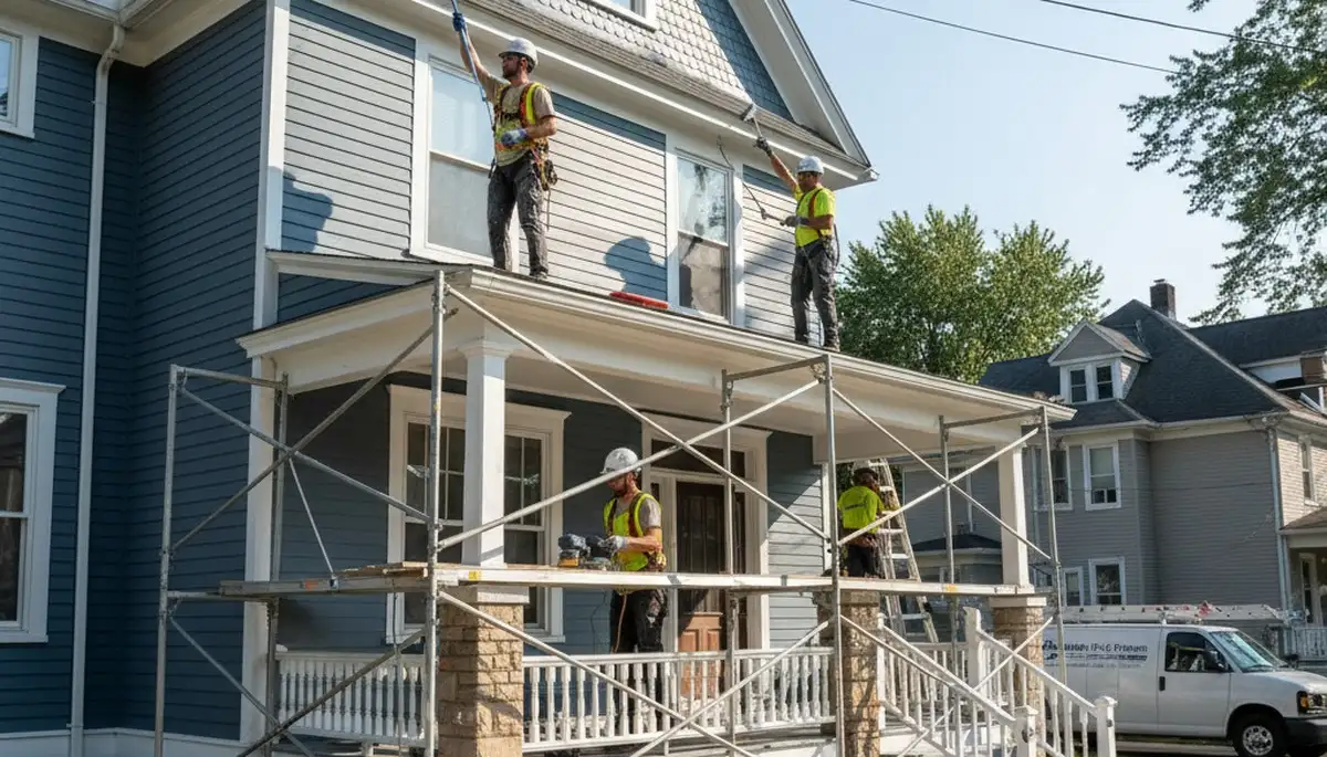 Professional painter serving Harrisburg, PA for interior and exterior painting services