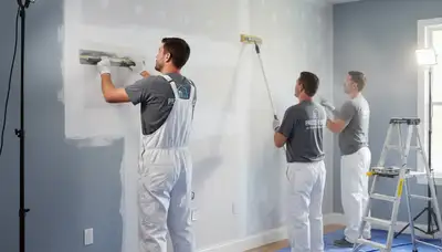 Harrisburg, PA drywall repair by Harrisburg Paint Pros for cracks, dents, and moisture damage