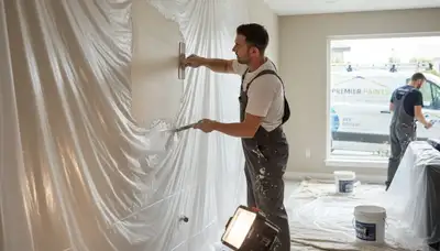 Harrisburg, PA drywall repair by painting pros fixing cracks, dents, and moisture damage
