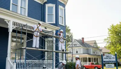Professional painters providing house painting services in Harrisburg, PA
