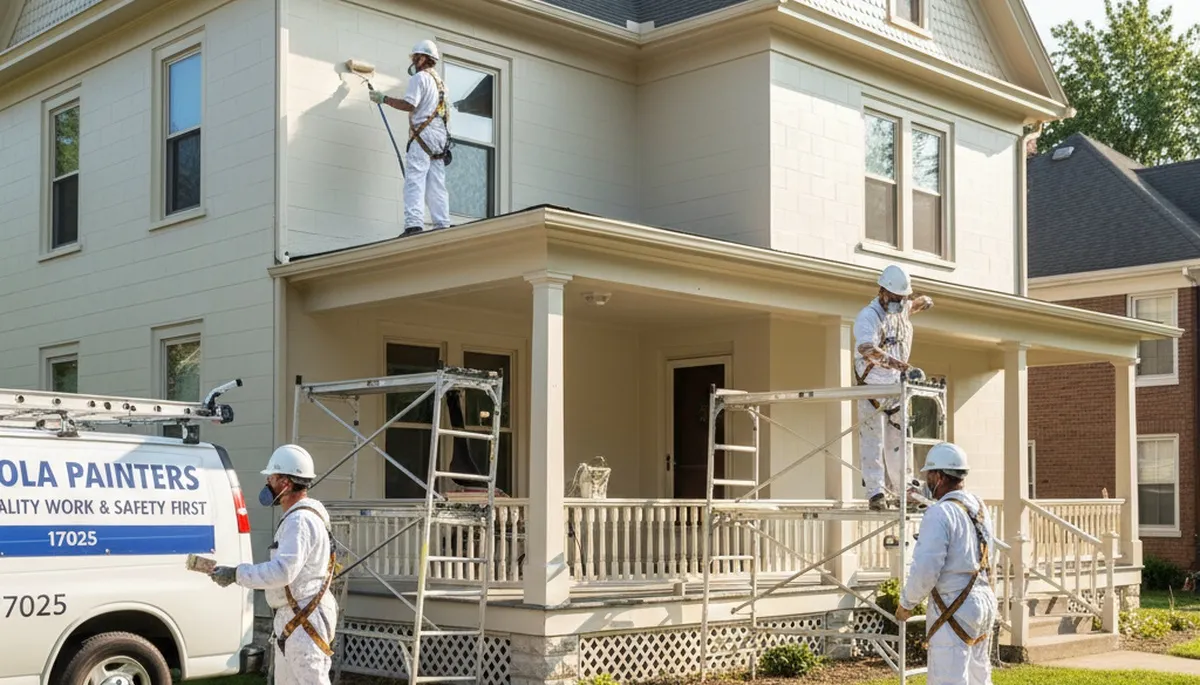 Painting contractor serving Harrisburg, PA with professional interior and exterior painting services