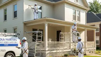 Painting contractor serving Harrisburg, PA with professional interior and exterior painting services