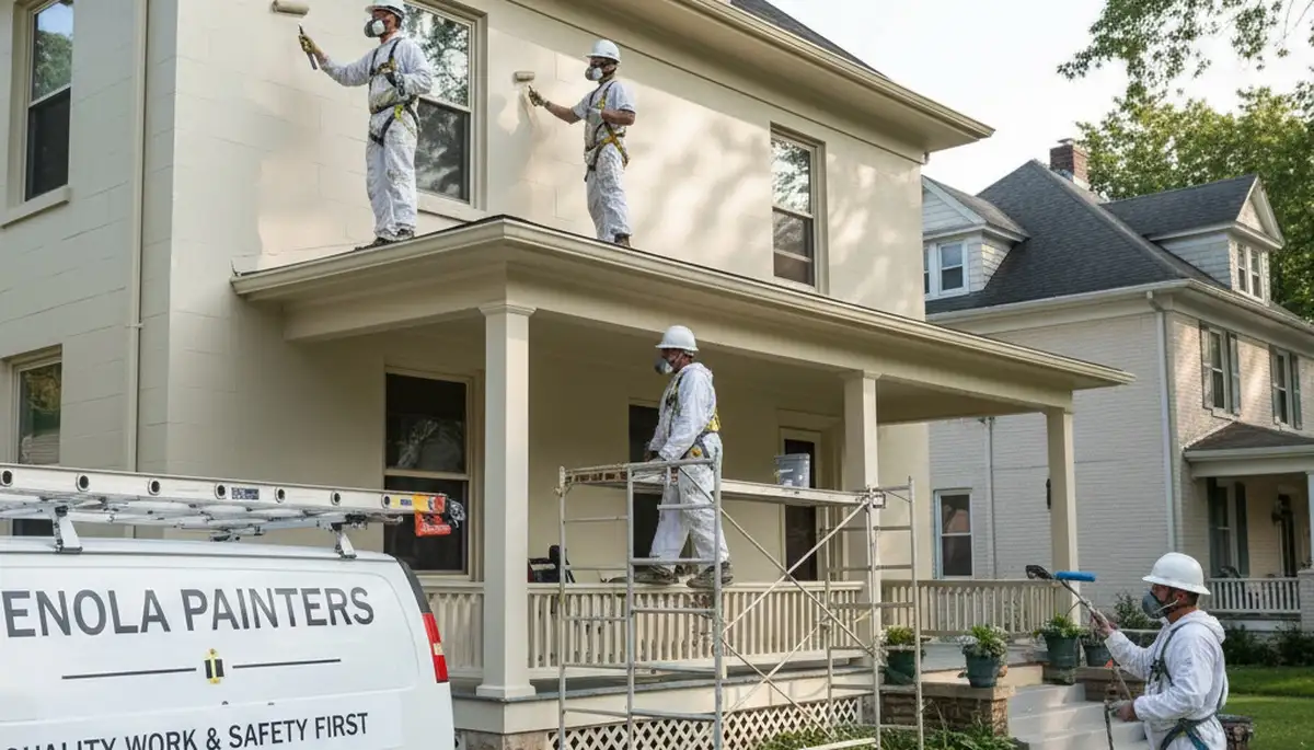 Professional painters providing interior and exterior painting services in Harrisburg, PA