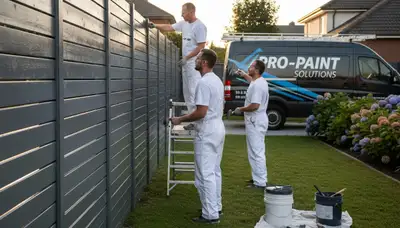 Fence painting service in Harrisburg, PA for durable curb appeal and weather protection