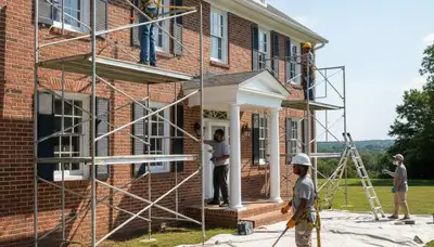 Professional house painting services in Harrisburg, PA by local painters