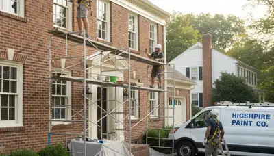Professional painting contractor serving Harrisburg, PA for residential and commercial projects