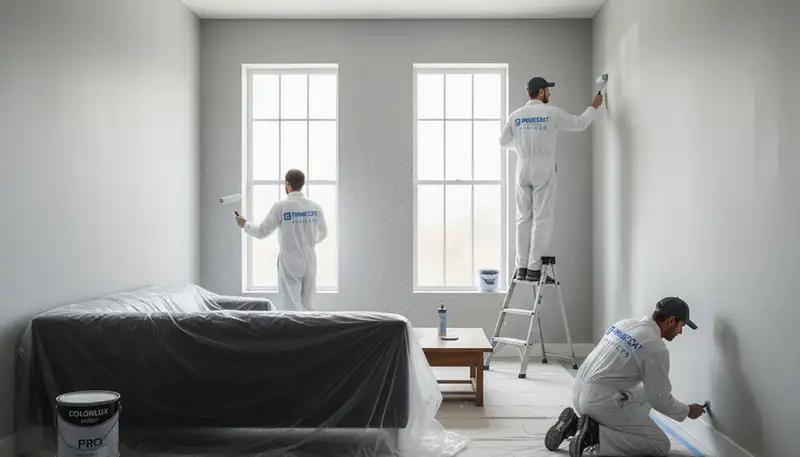 Interior house painting in Harrisburg, PA by Harrisburg Paint Pros for a clean, durable finish
