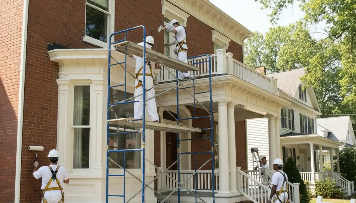 Professional painters providing interior and exterior painting services in Harrisburg, PA
