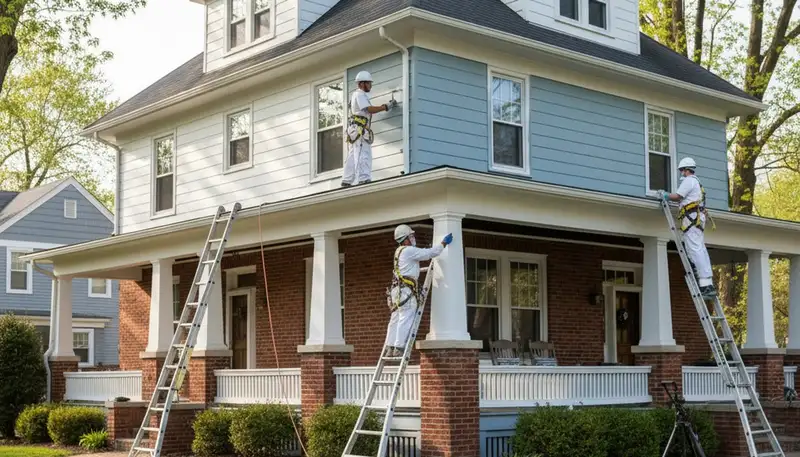 Professional Harrisburg, PA painting contractor for residential and commercial interior exterior painting