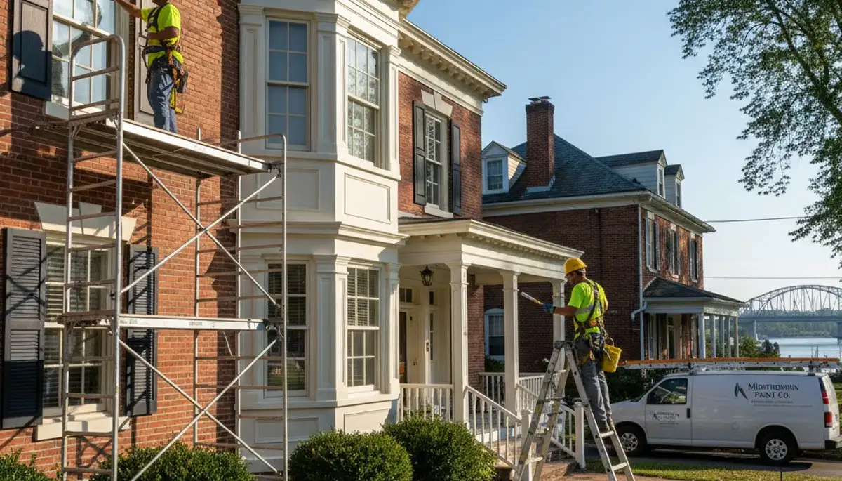 Harrisburg, PA painting contractor providing professional residential and commercial painting services