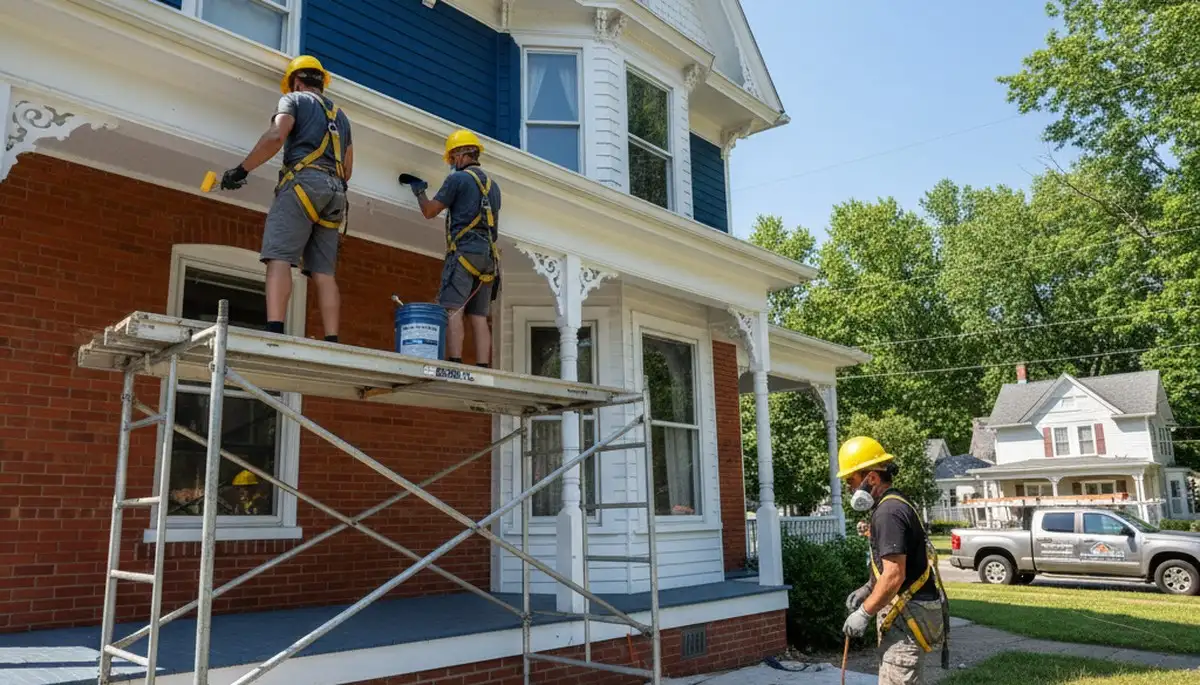 Harrisburg, PA painting contractor serving residential and commercial interior and exterior painting projects