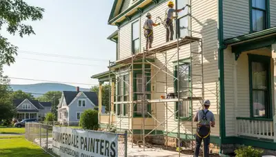 Professional Harrisburg, PA painters providing interior and exterior painting services