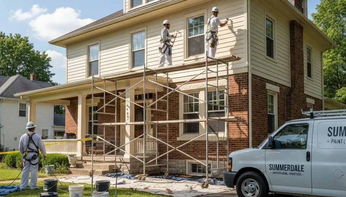 Harrisburg, PA painting contractor delivering professional interior and exterior painting services