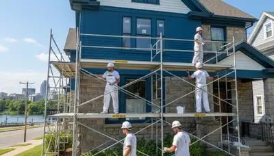 Harrisburg, PA painting contractors delivering professional interior and exterior house painting services