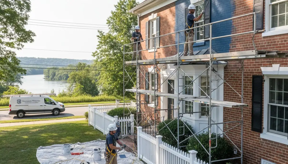 Professional painting contractor serving Harrisburg, PA for interior and exterior house painting services