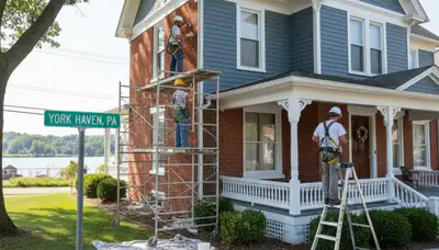 Harrisburg, PA painting contractor serving residential and commercial interior and exterior painting services